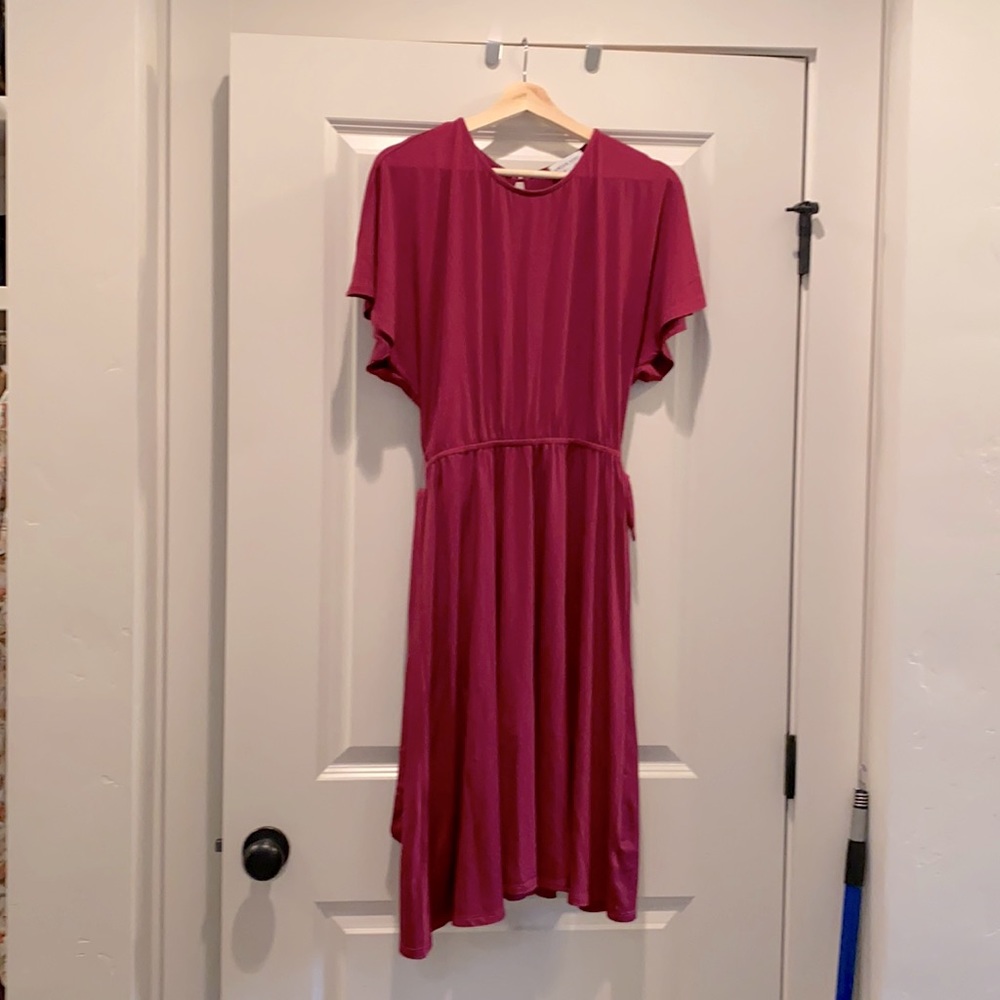 Amour Vert Vivian flutter sleeve dress